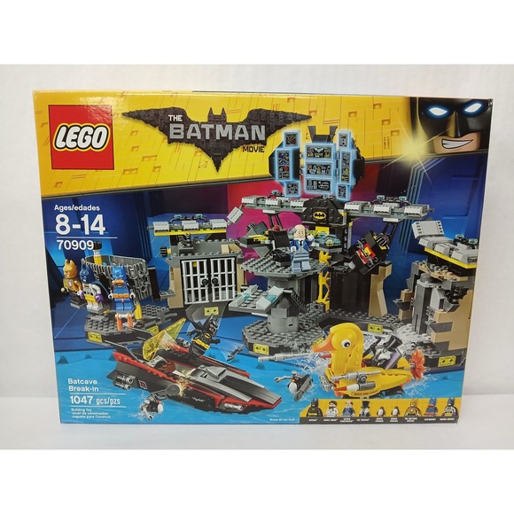 Lego | Toys | Lego Batman Movie Batcave Break In 7909 Building Set Ages ...